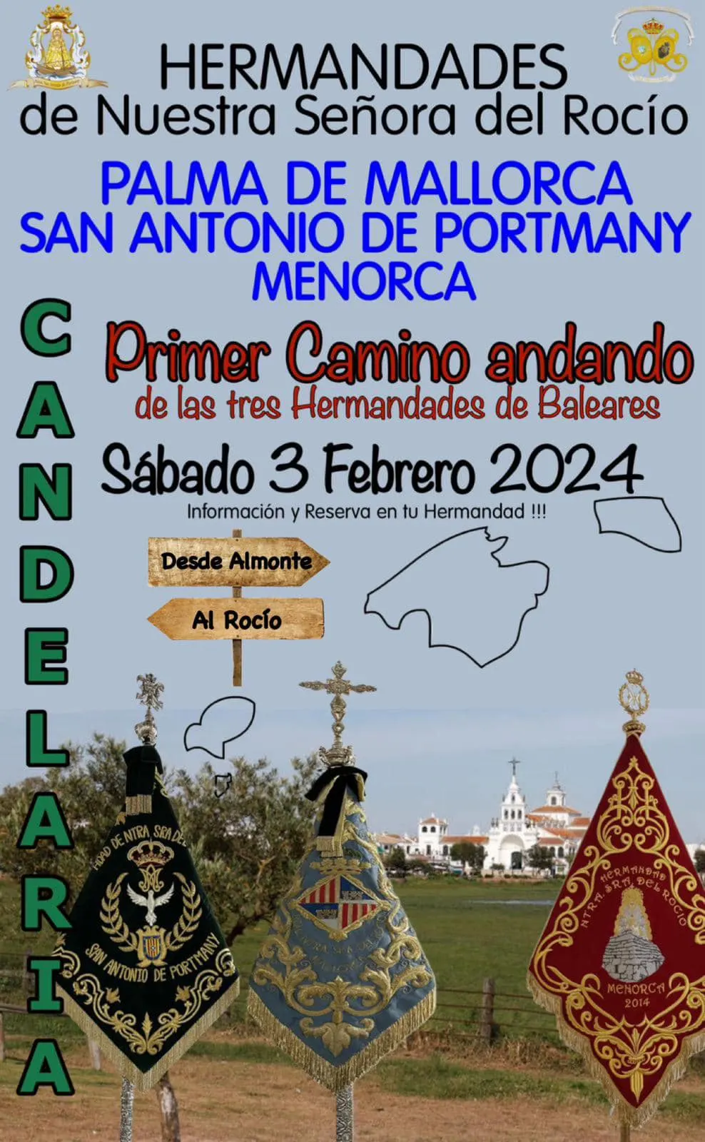 baleares andando al rocio 2024