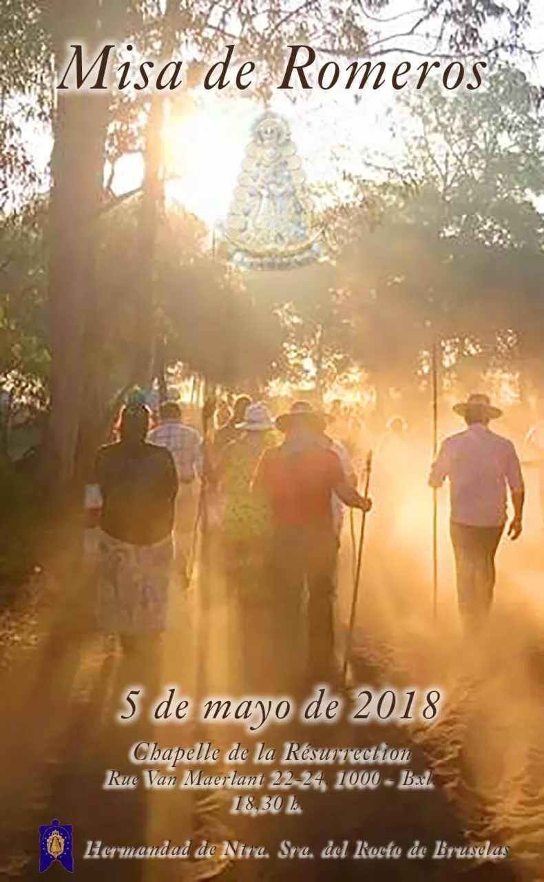 Bruselas cartel rocio 2018