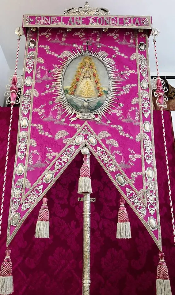 Palomares simpecado restaurado 2018-1