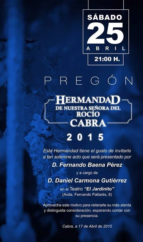 Cabra pregon 2015