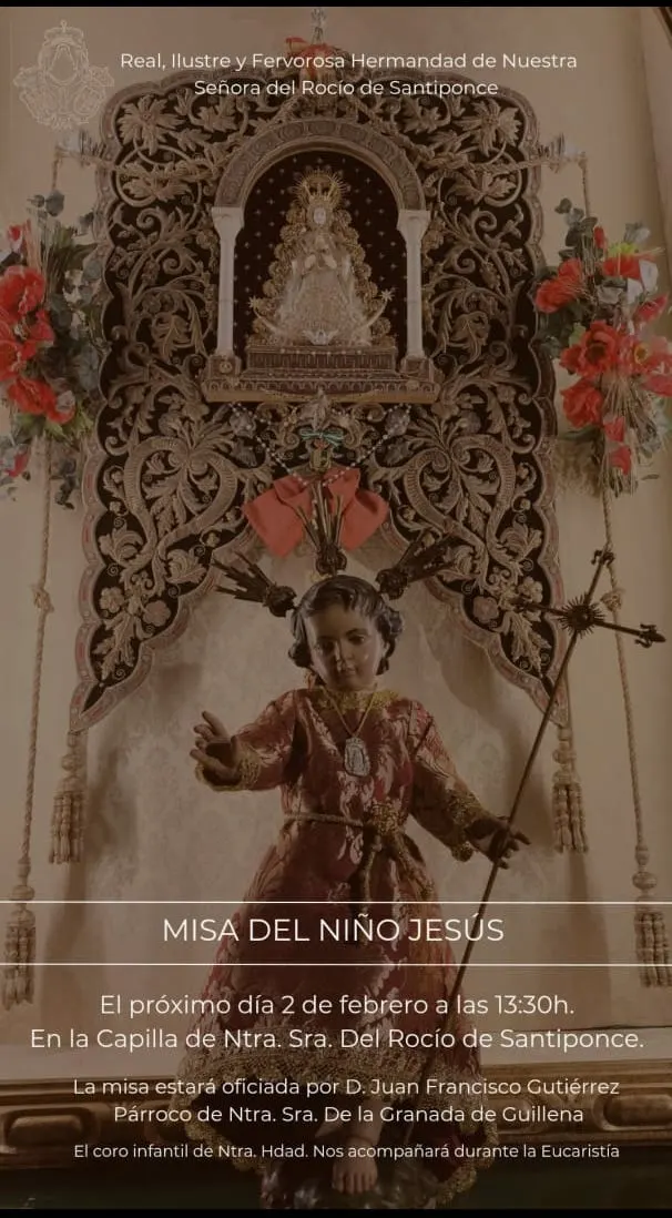 Hermandad del rocio Santiponce misa