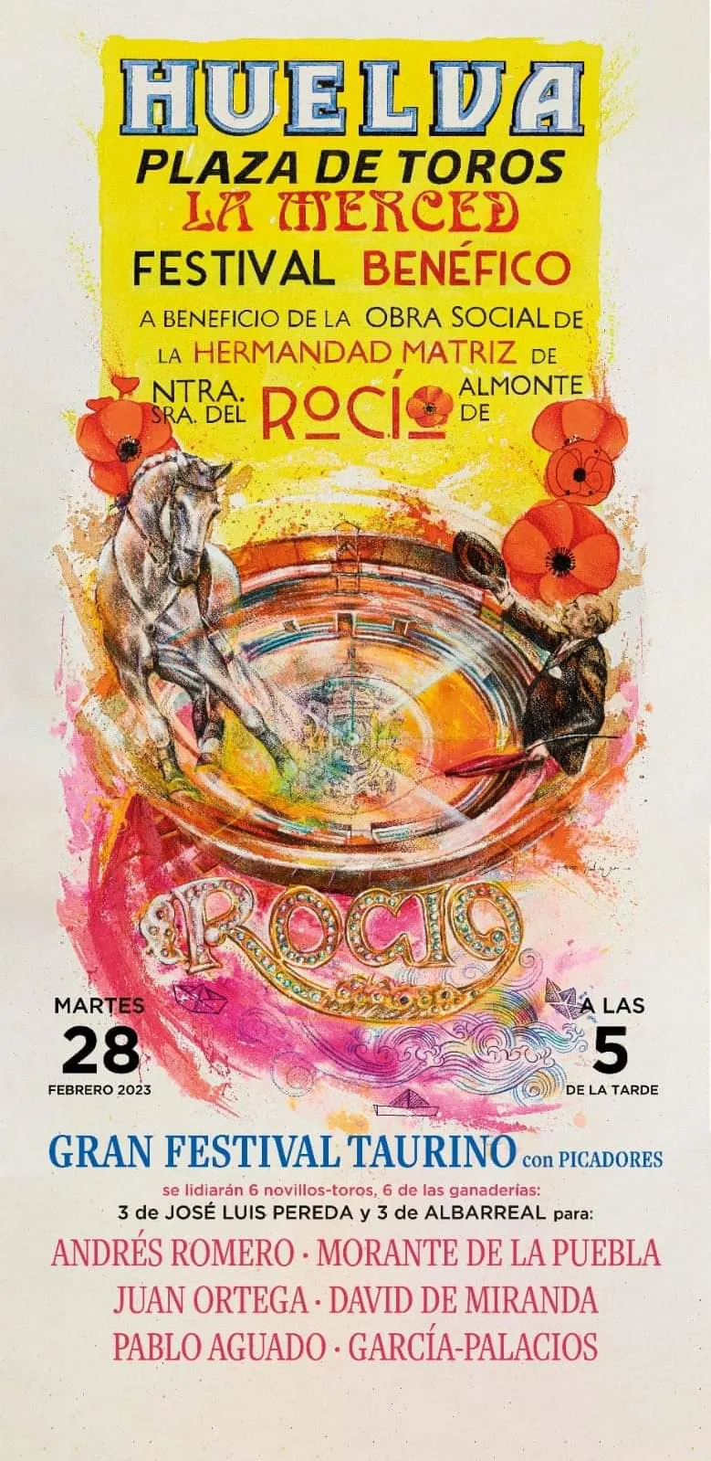 festival taurino huelva rocio 2023