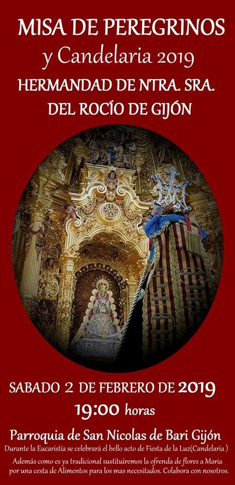 Candelaria hermandad de gijon 2019