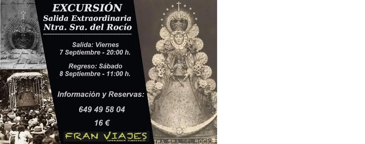 Badajoz escursion al rocio 7 septiembre 2018