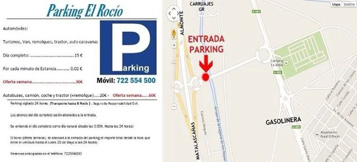aparcamiento rocio privado 2015