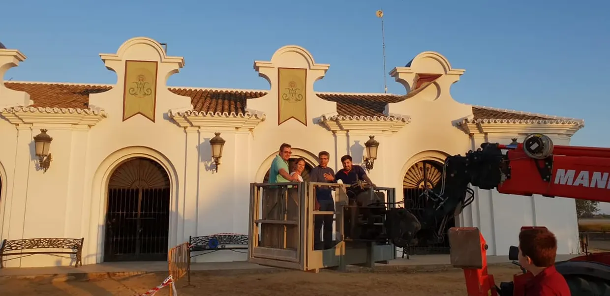 Preparativos centenario coronacion en el Real del Rocio-6