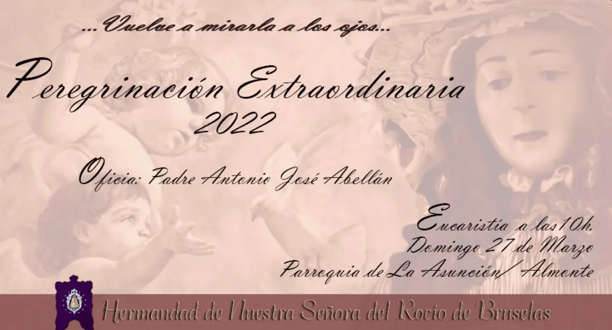 Bruselas rocio peregrinacion 2022