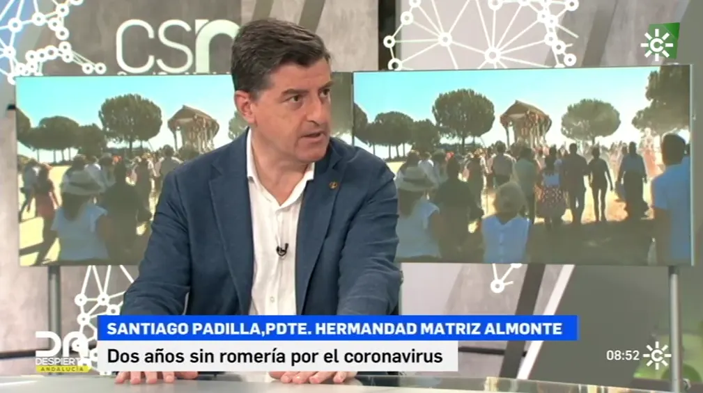 Entrevista Padilla en canal sur 2021