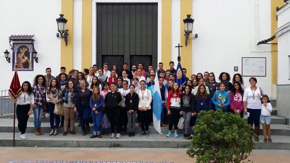 Las Cabezas peregrinacion jovenes