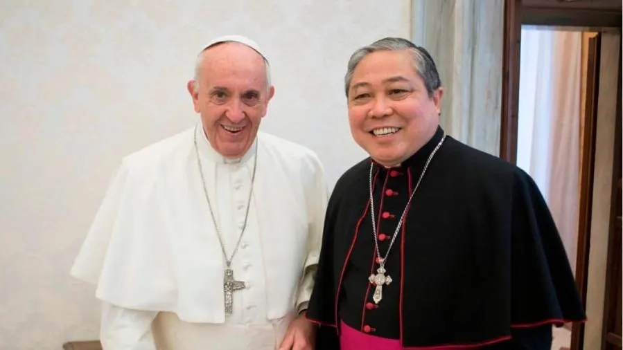 nuncio del papa en la misa pontifical de 2023