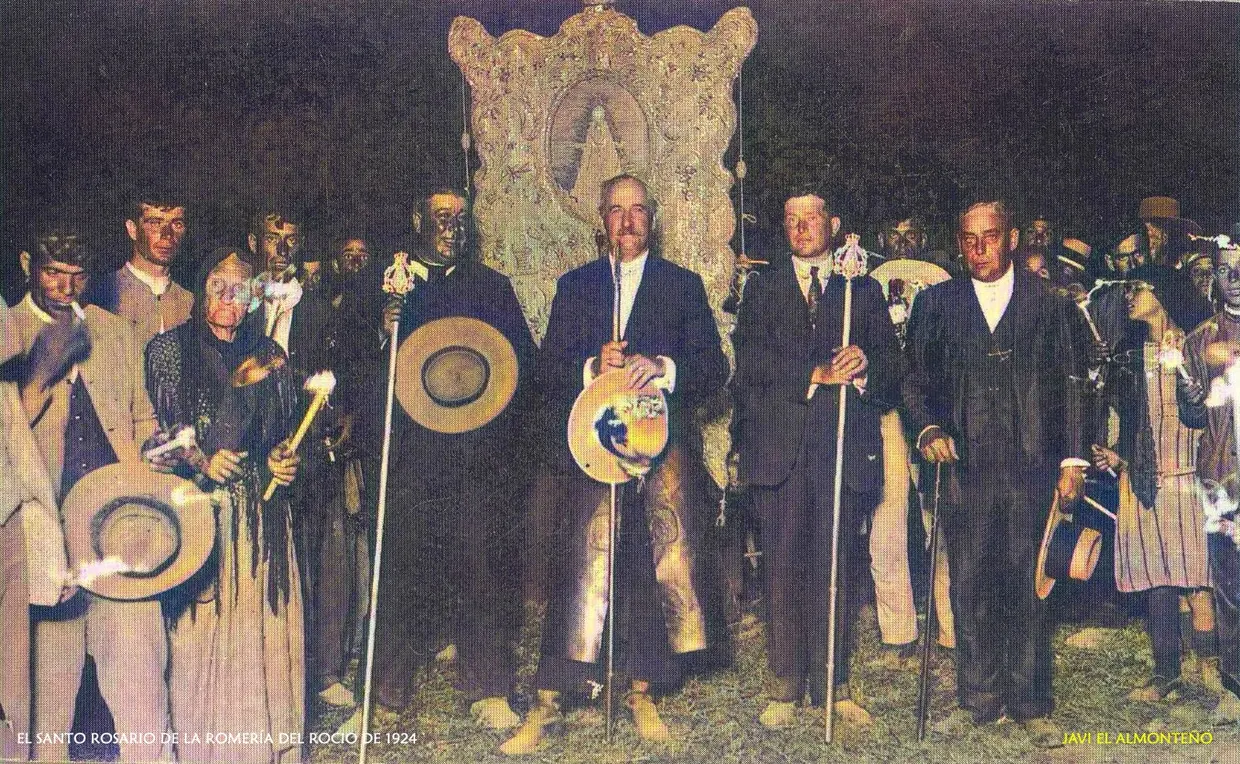Santo rosario en el rocio 1924