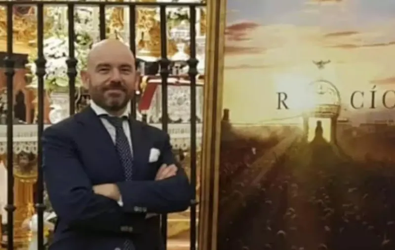 rocio huelva fernando Vaquero cartel romería 2025