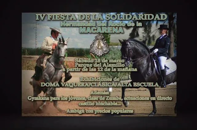 Macarena fiesta solidaridad