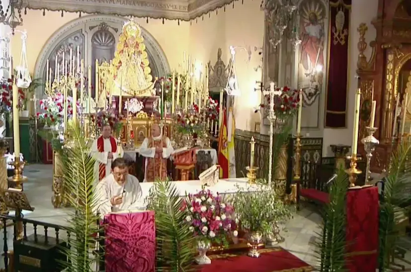 Misa domingo de Ramos 2020