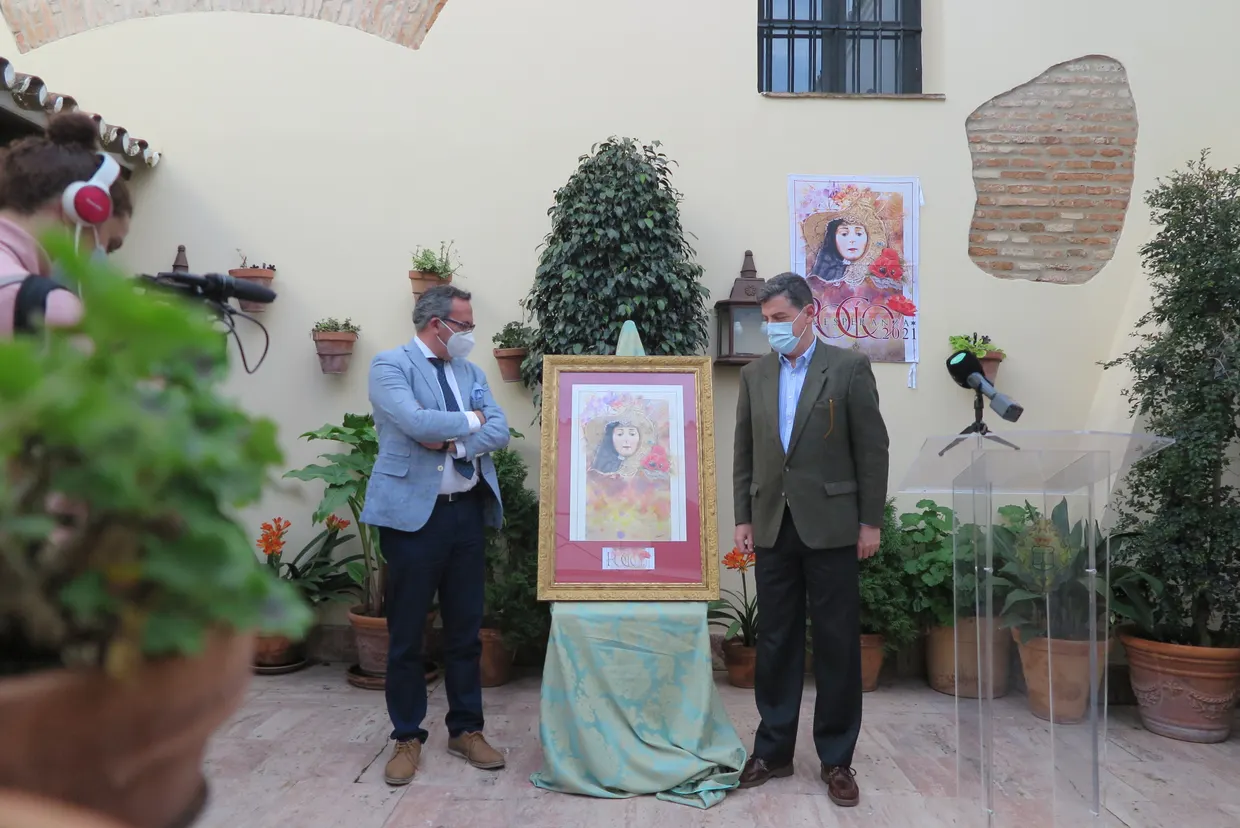presentación de la colgadura y la pulsera conmemorativas del próximo Pentecostés-1