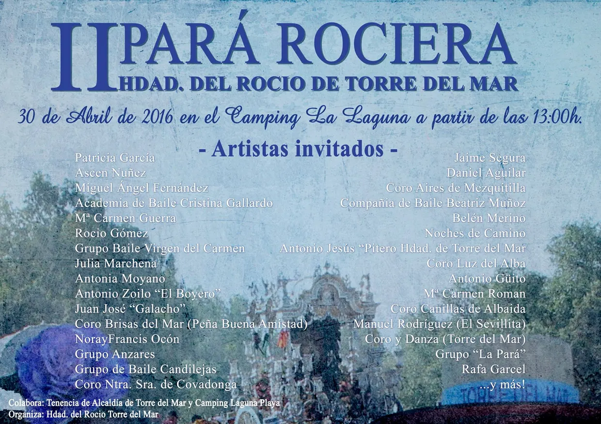 Torre del Mar para rociera 2016