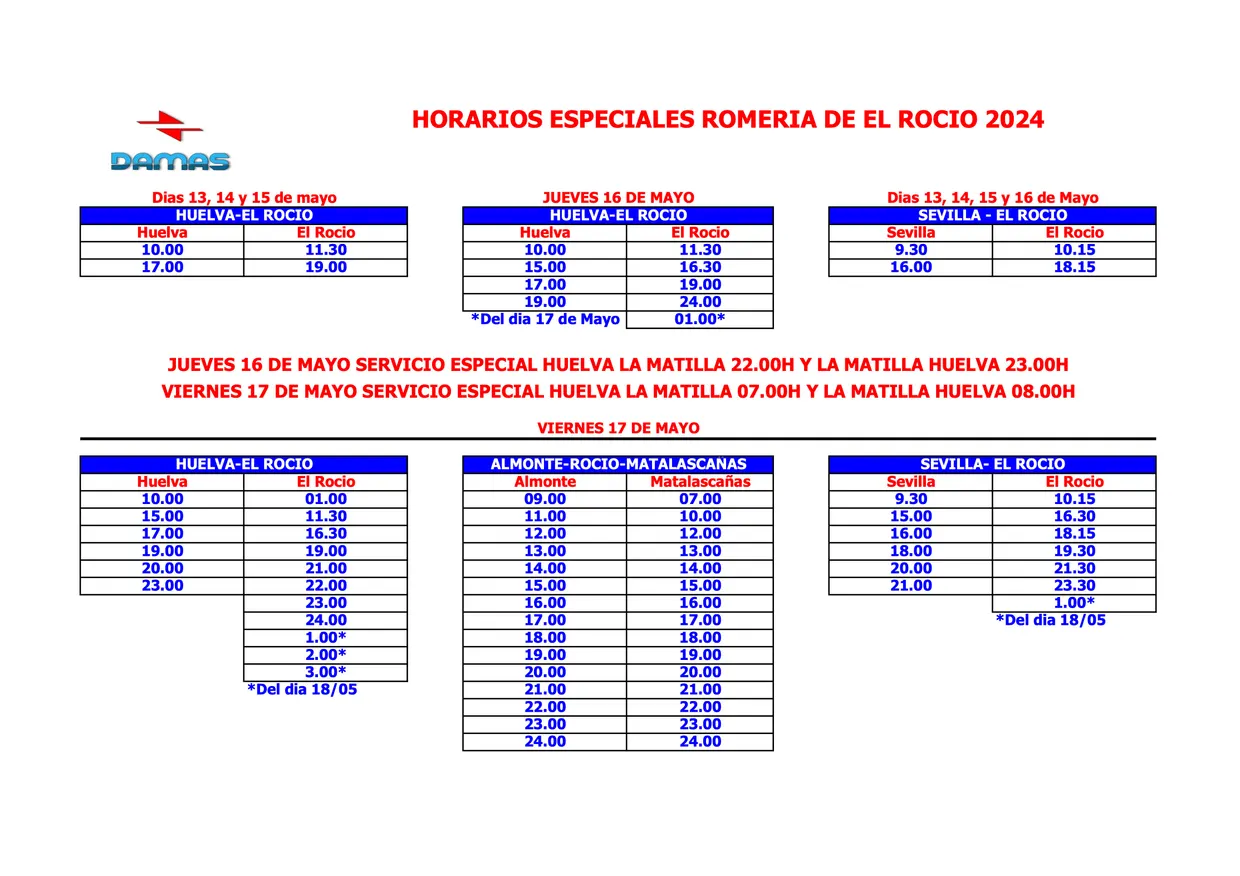 Damas-Horarios-Romeria-Rocio-2024-1