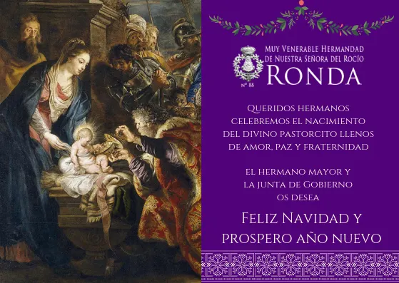 Ronda felicita navidad 2018