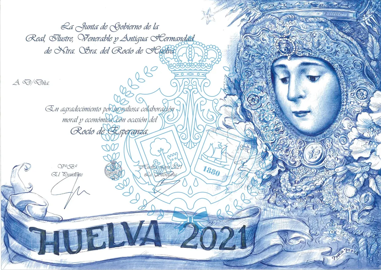 Rocio Huelva donativo 2021