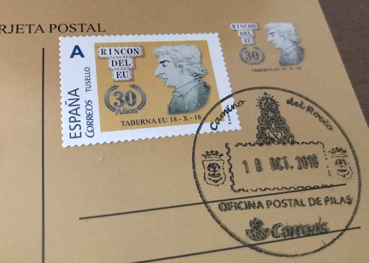 matasellos camino del rocio pilas (4)