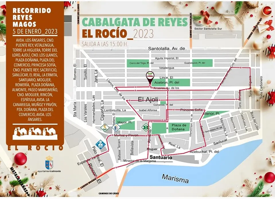 cabalgata de Reyes aldea rocio 2023-1