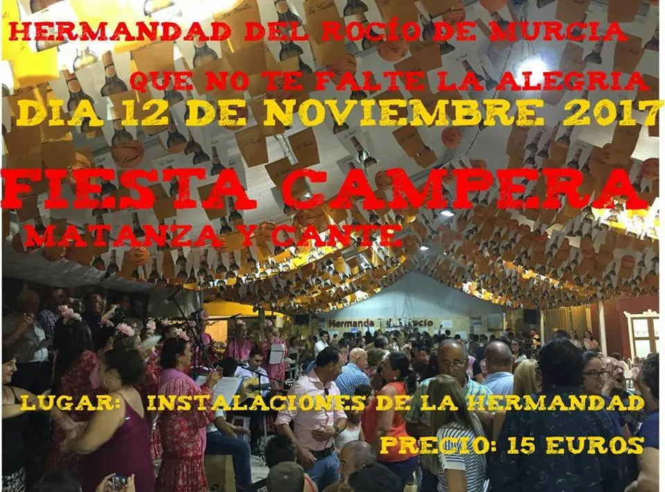 Murcia fiesta campera rocio