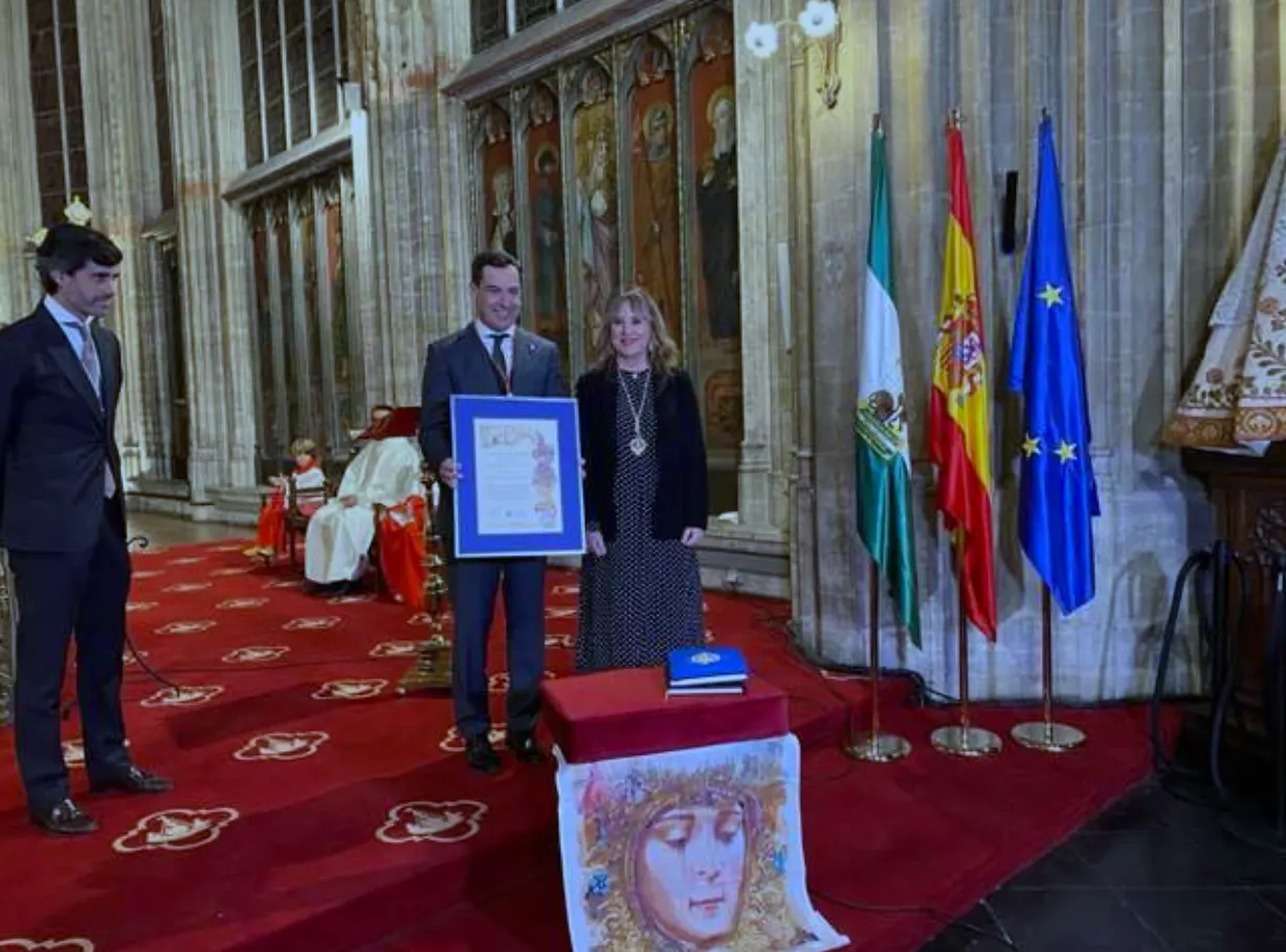 Juanma Moreno H Honorario rocio Bruselas