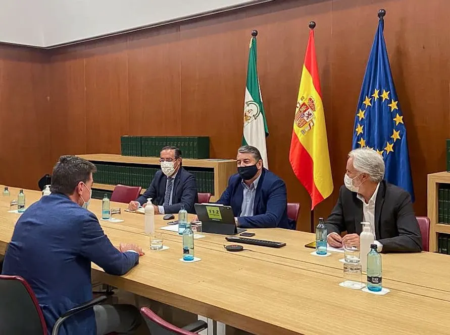 reunion presidente matriz con el viceconsejero junta-1