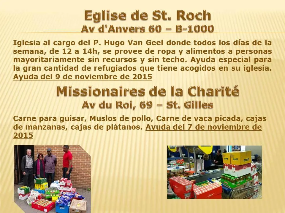 Bruselas caridad