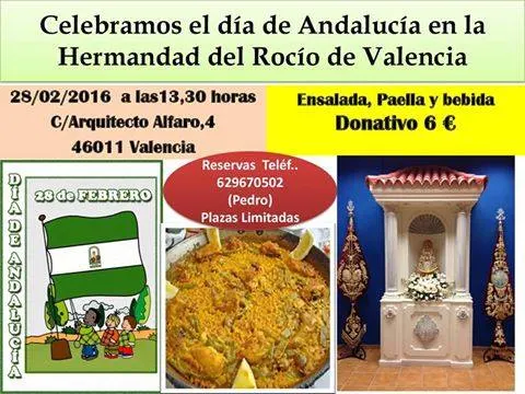 Valencia paella dia andalucia