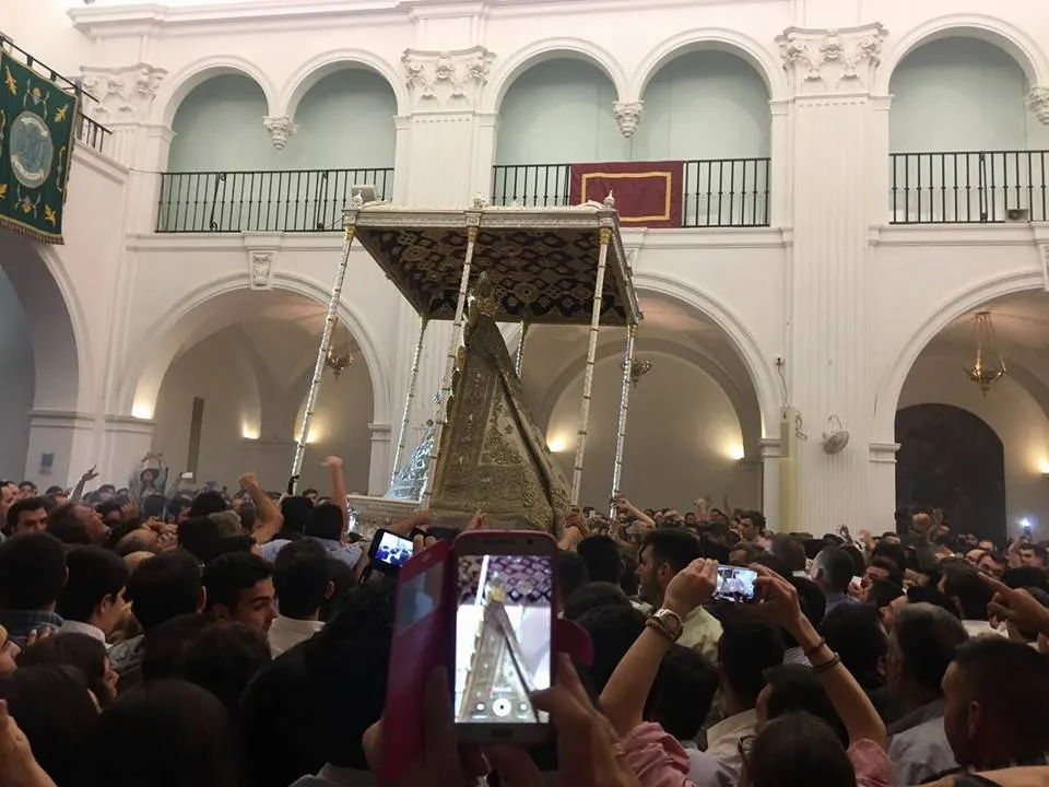 Despedida procesion Virgen 2016-3