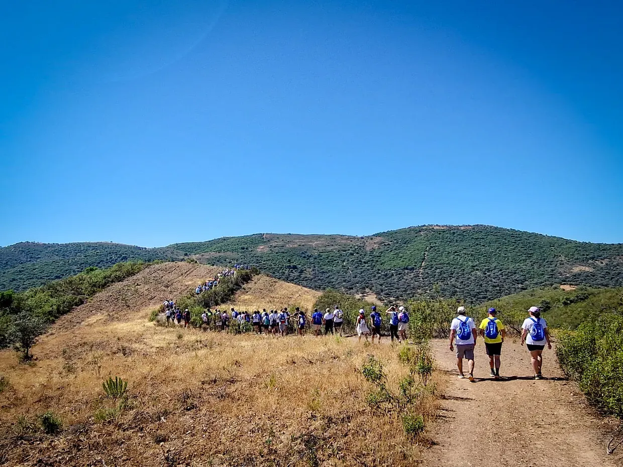 Camino del Rocío a Santiago de Compostela-1