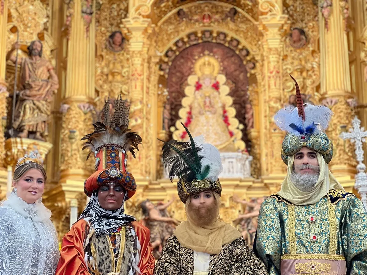 reyes magos en el rocio 2025-1