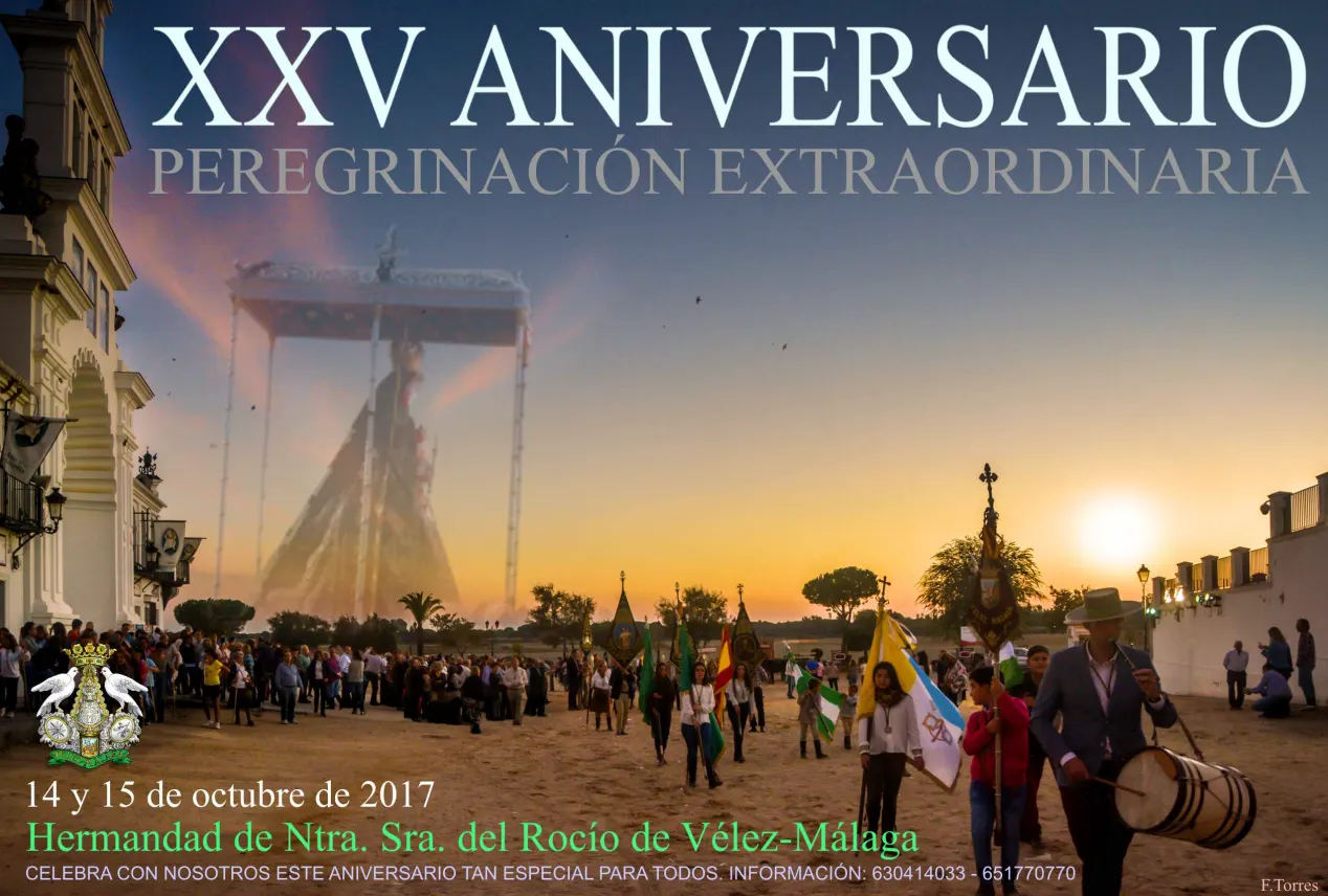 Cartel XXV Peregrinacion-velez malaga