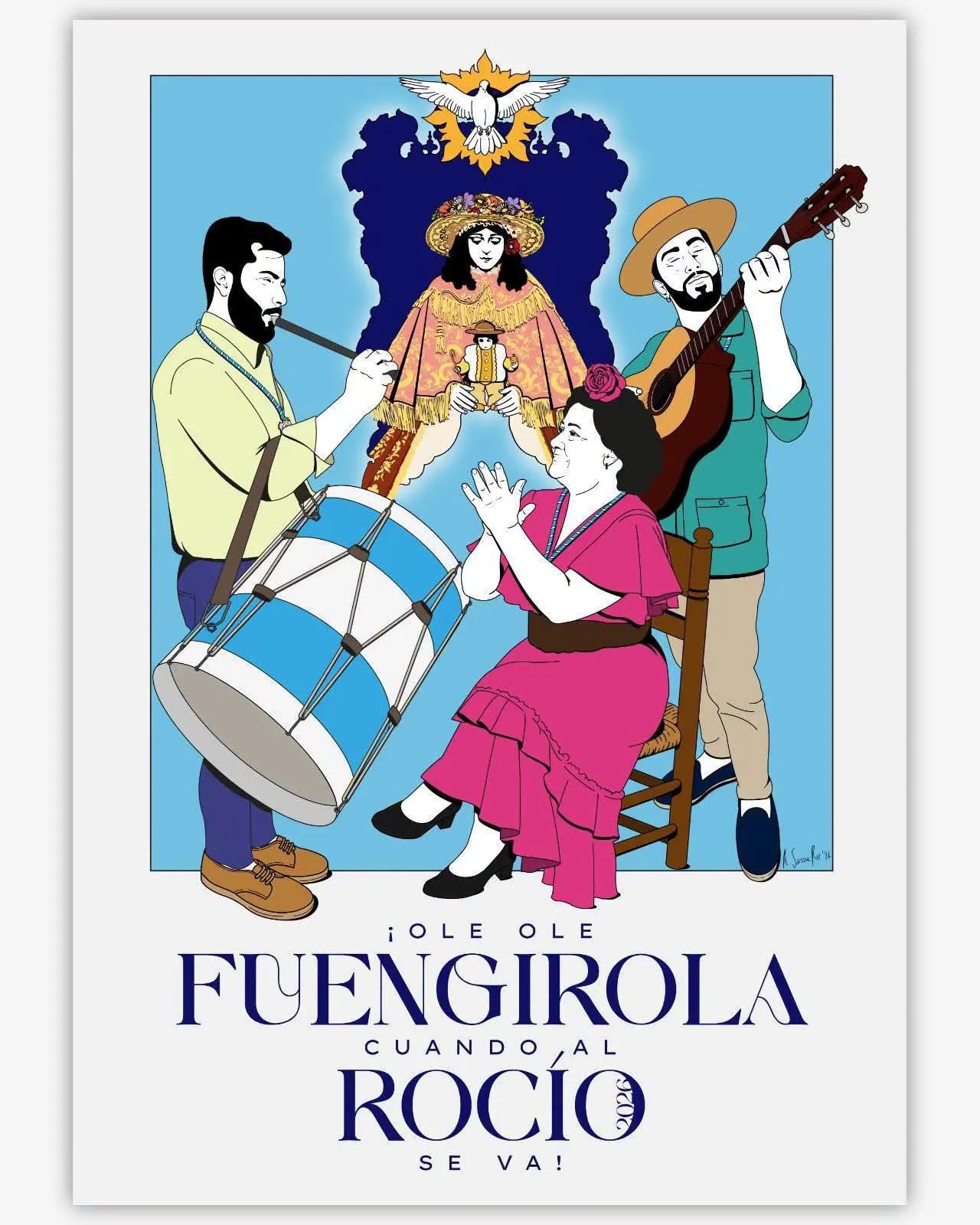Carteles que dicen rocio Fuengirola 2026-77