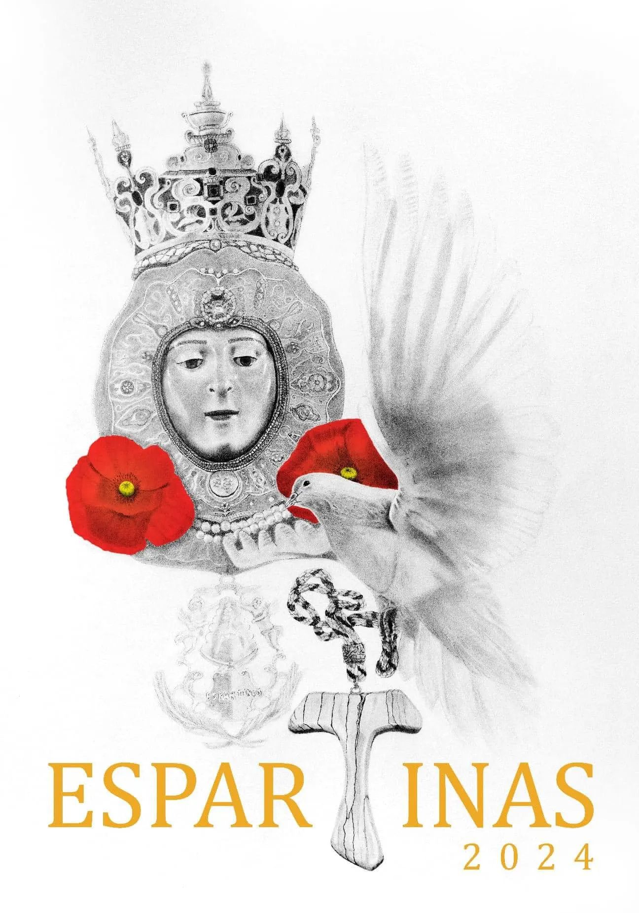 cartel rocio 2024 - Espartinas