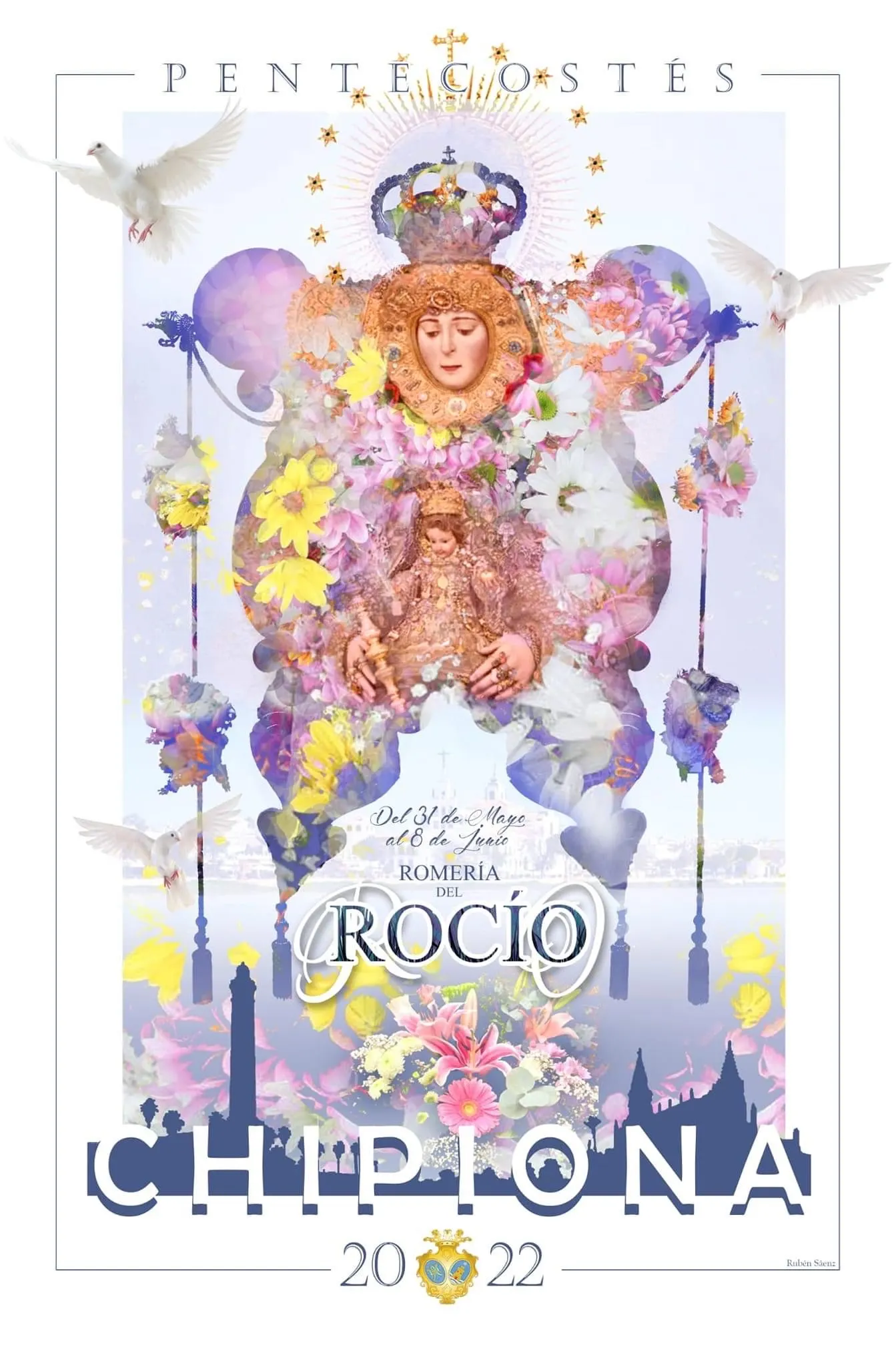 cartel rocio 2022 Chipiona