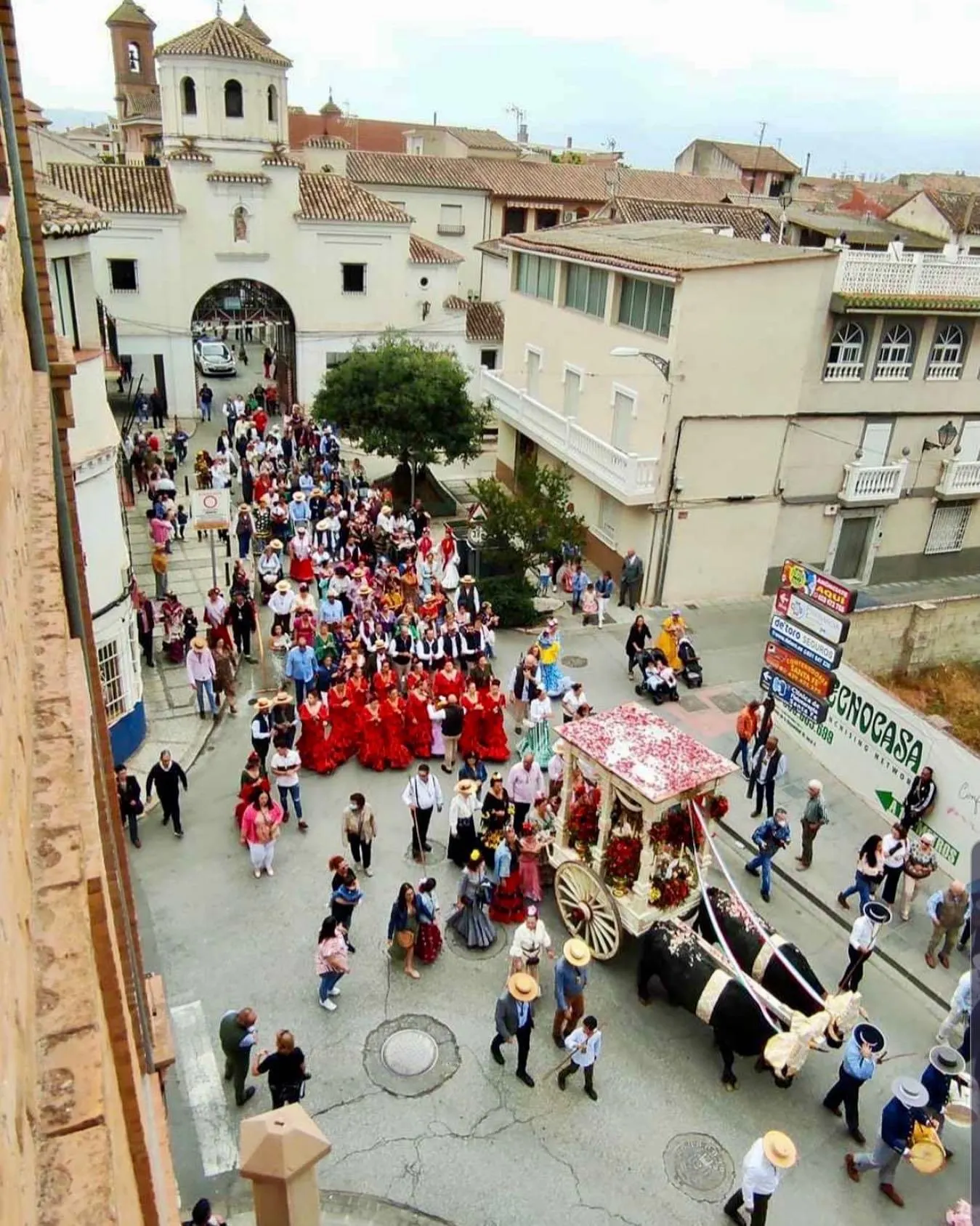 Santa fe-3-Momentos del camino rocio 2023