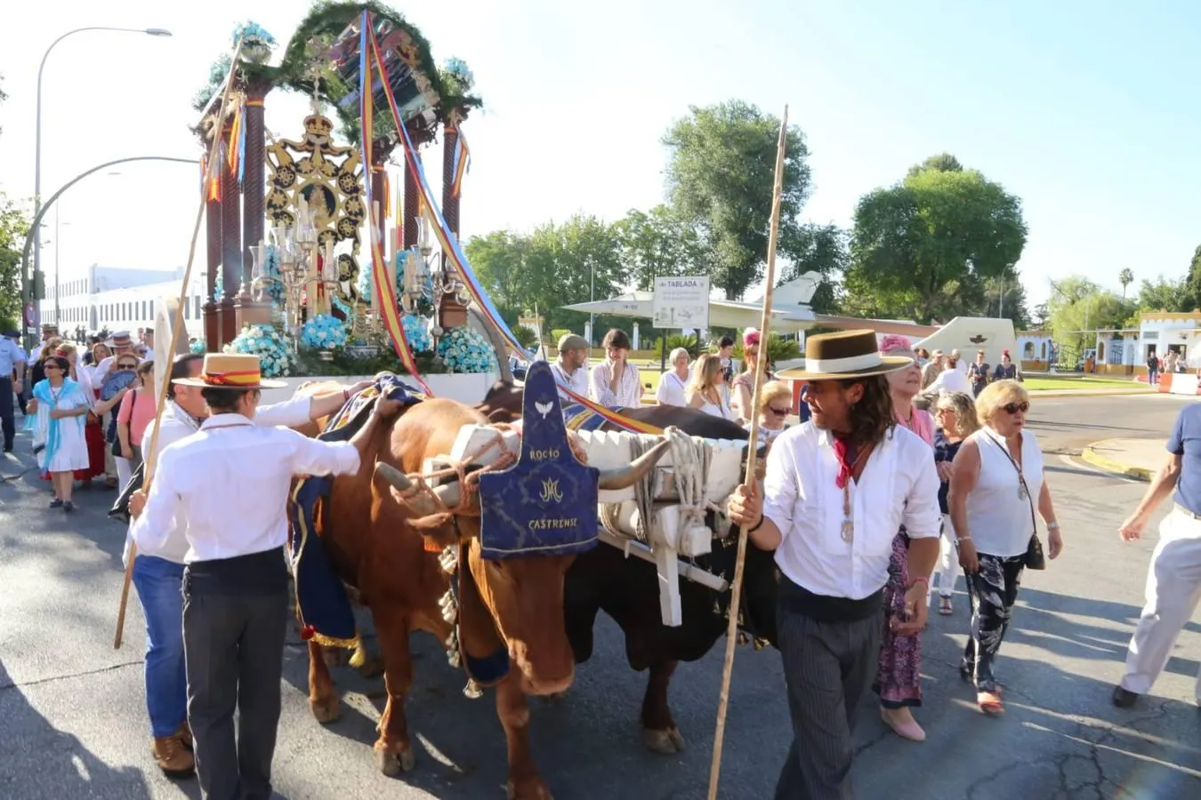 Momentos del Camino al Rocio 2019-Castrense