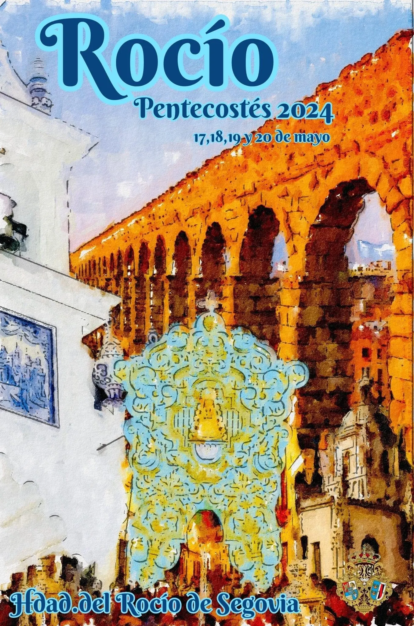 cartel rocio 2024 - SEgovia