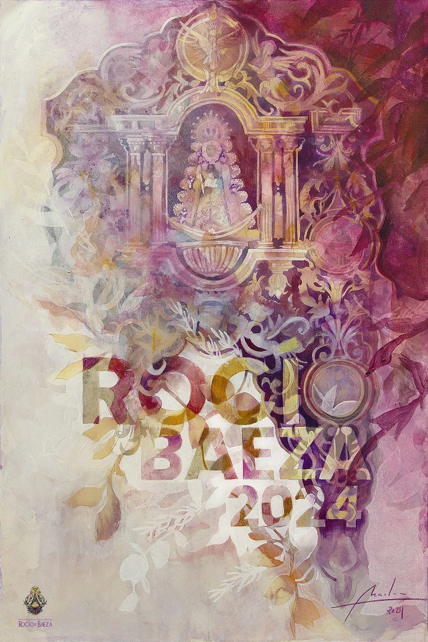 cartel rocio 2024 - Baeza