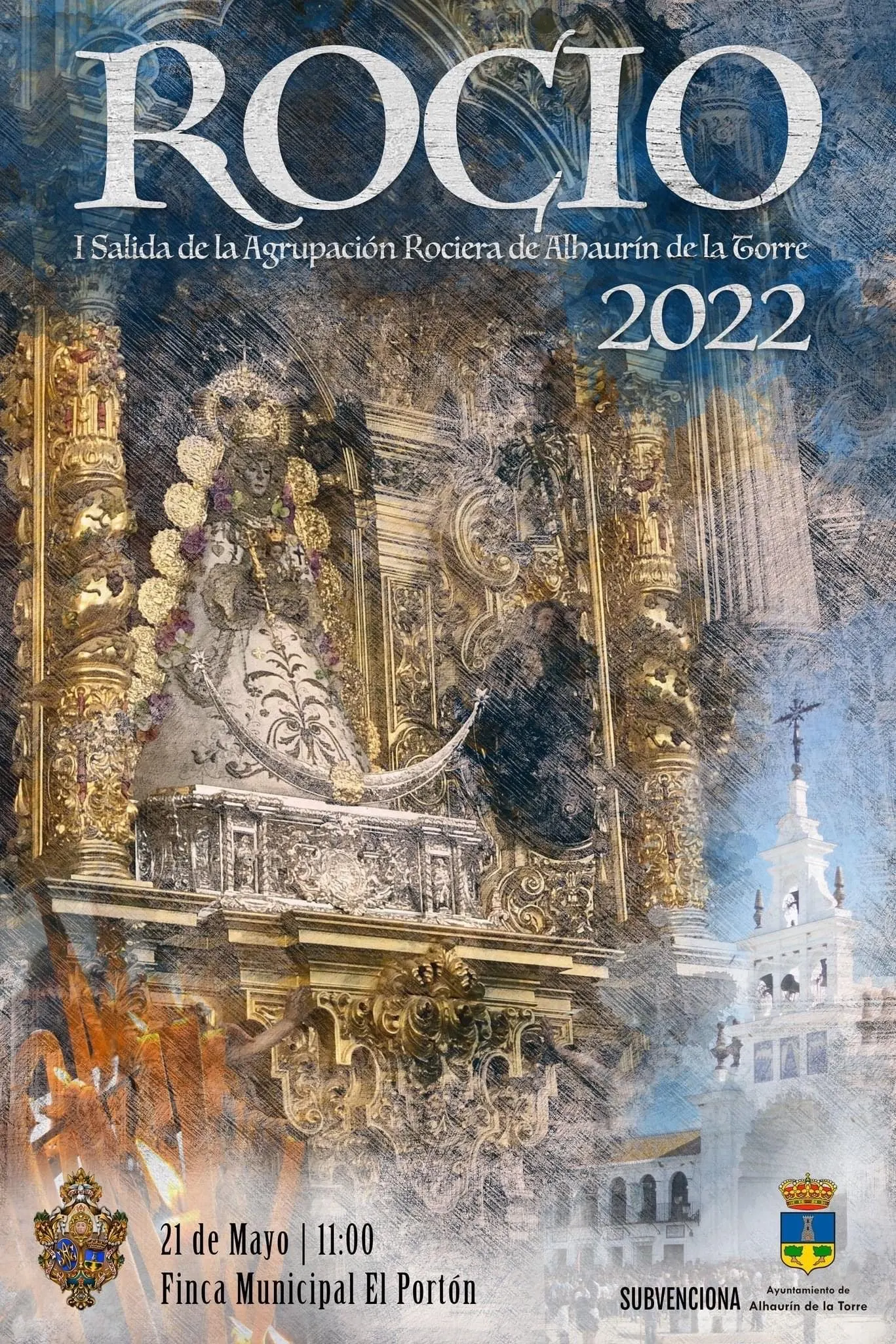 Cartel rocio 2022 Alhaurin