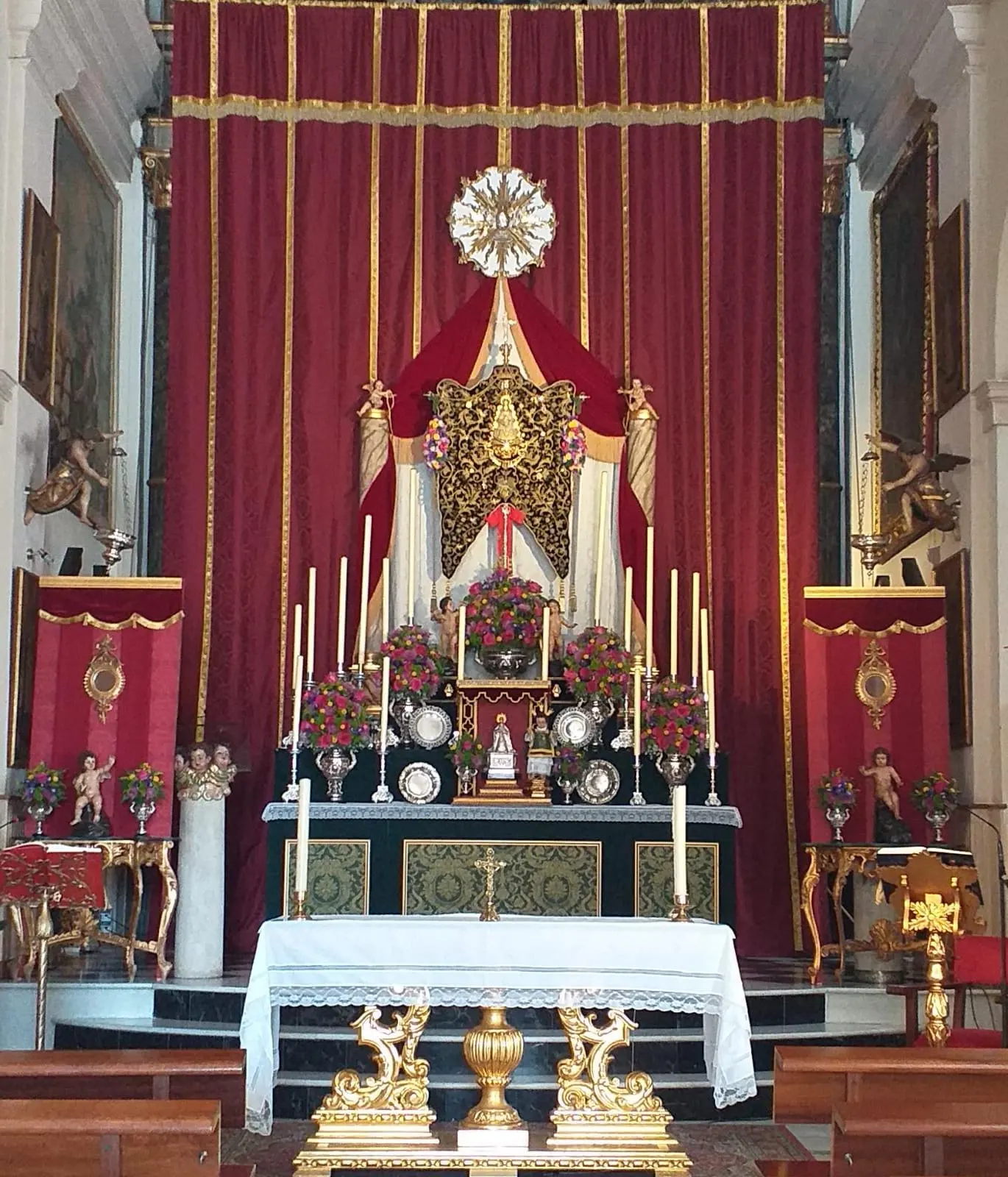 Rocio altar cultos Camas 2021