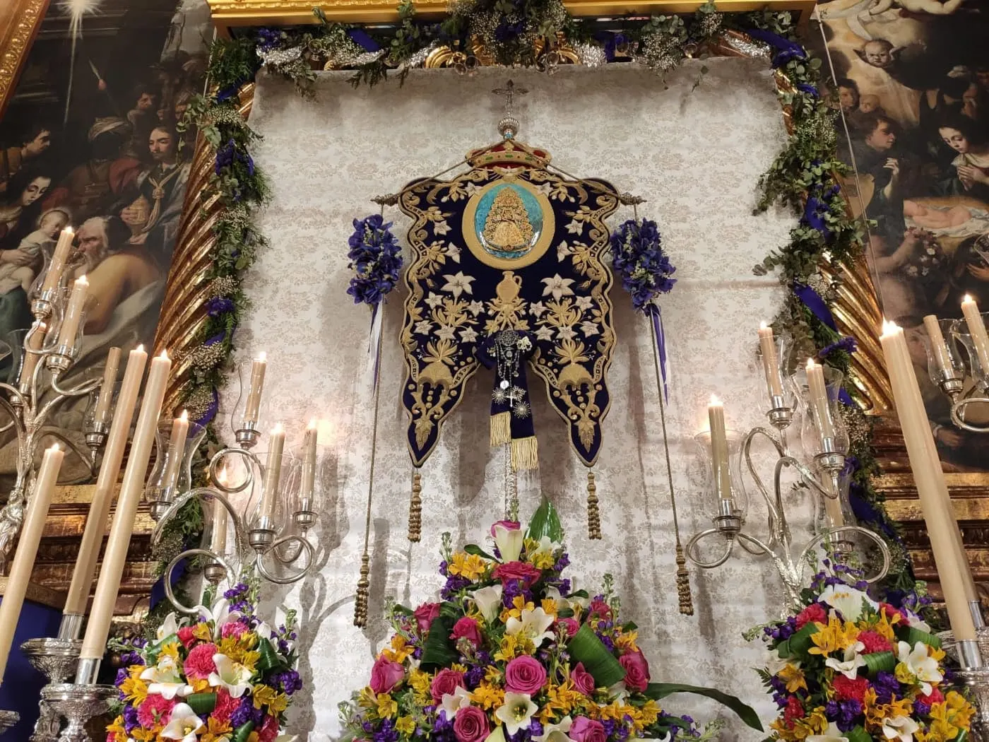 Rocio altar cultos Lebrija 2021