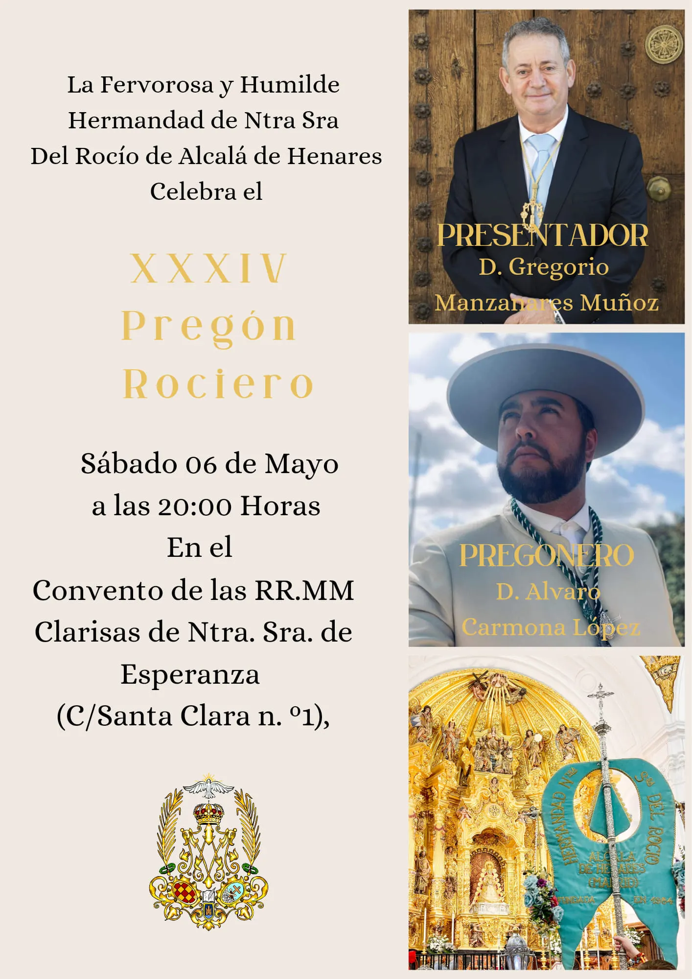 Pregon rocio 2023 Alcala de Henares