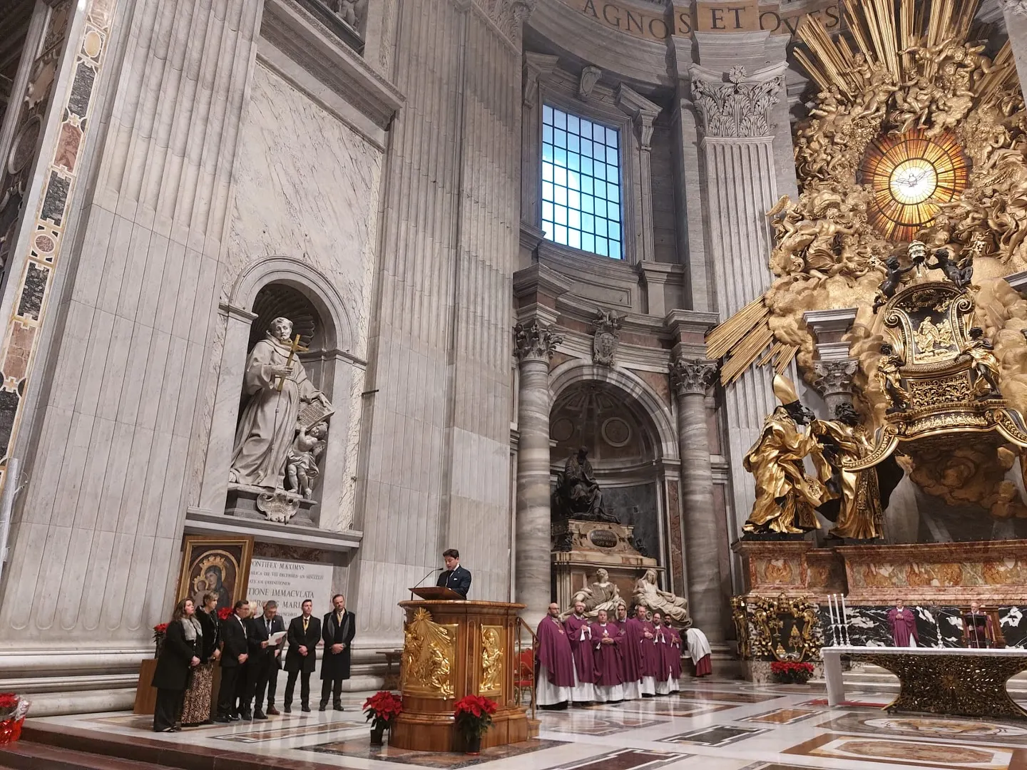 peregrinacion rocio a roma-Eucaristia-2024-2
