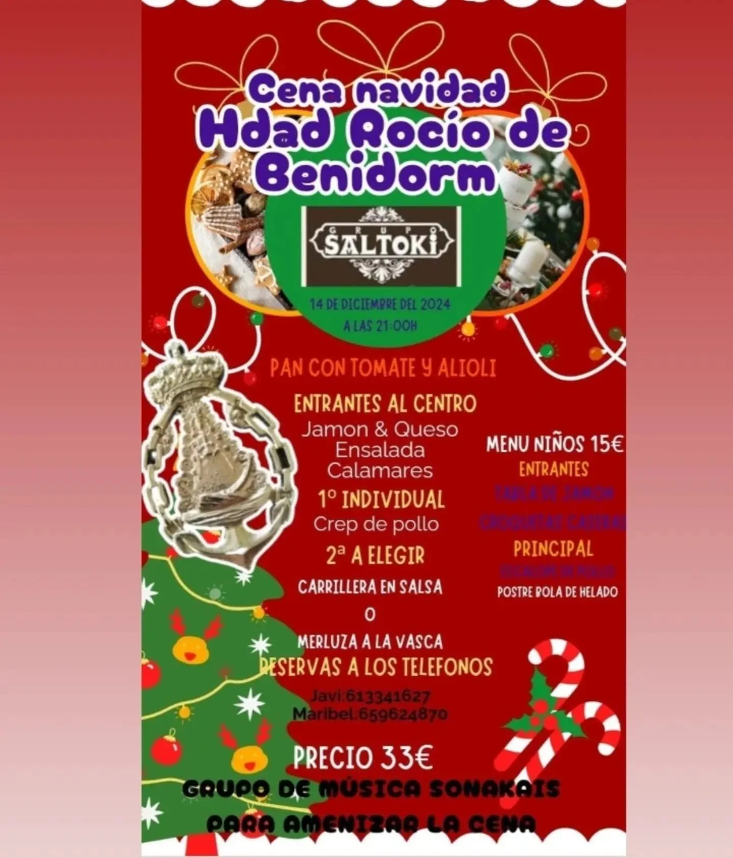 rocio navidad 2024 benidorm