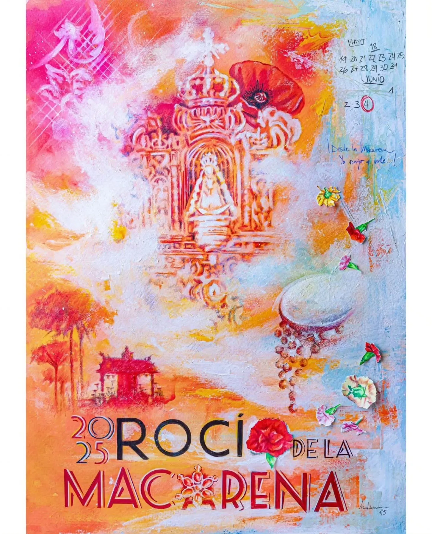 Cartel Rocio 2025 macarena