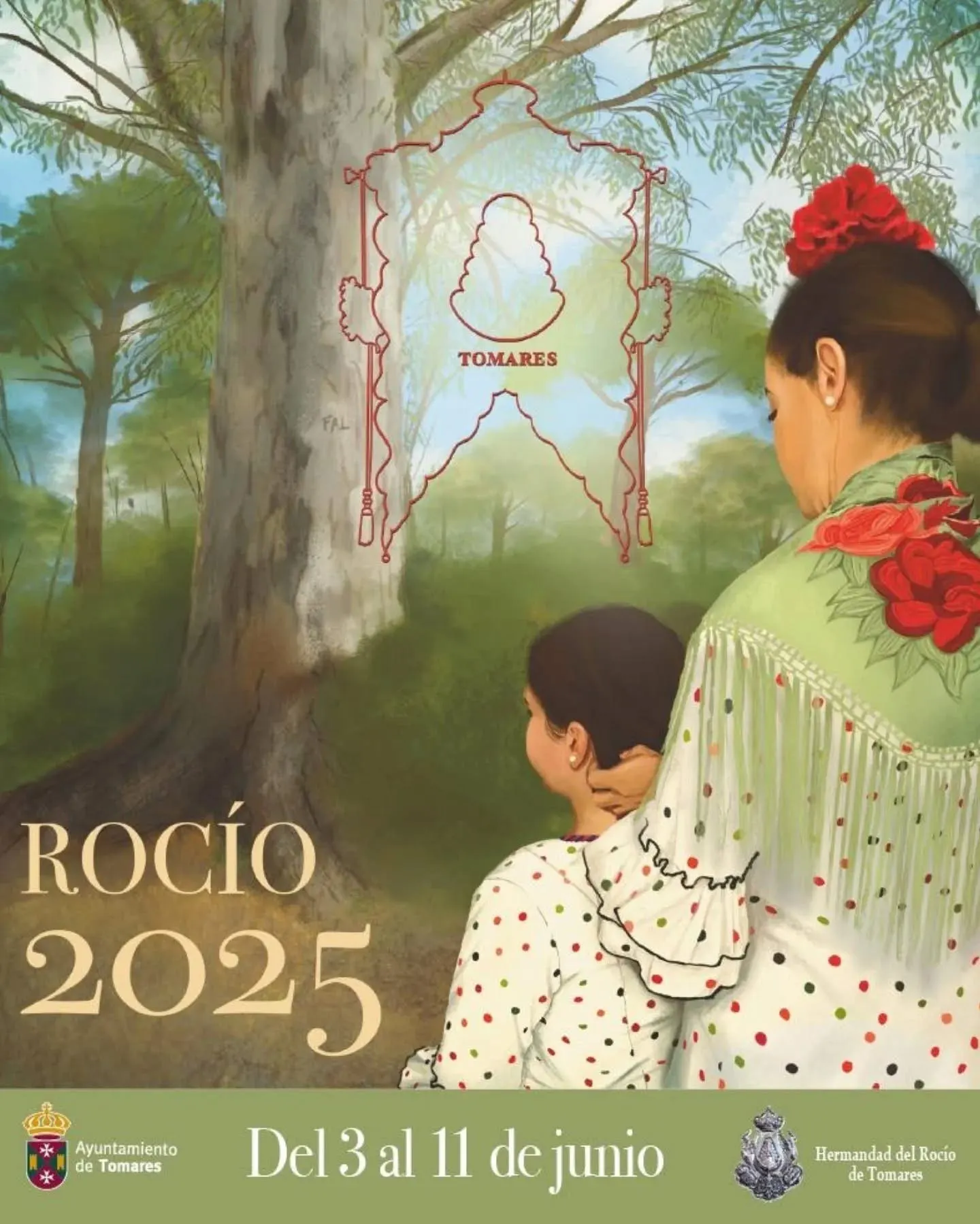Cartel Rocio 2025 Tomares