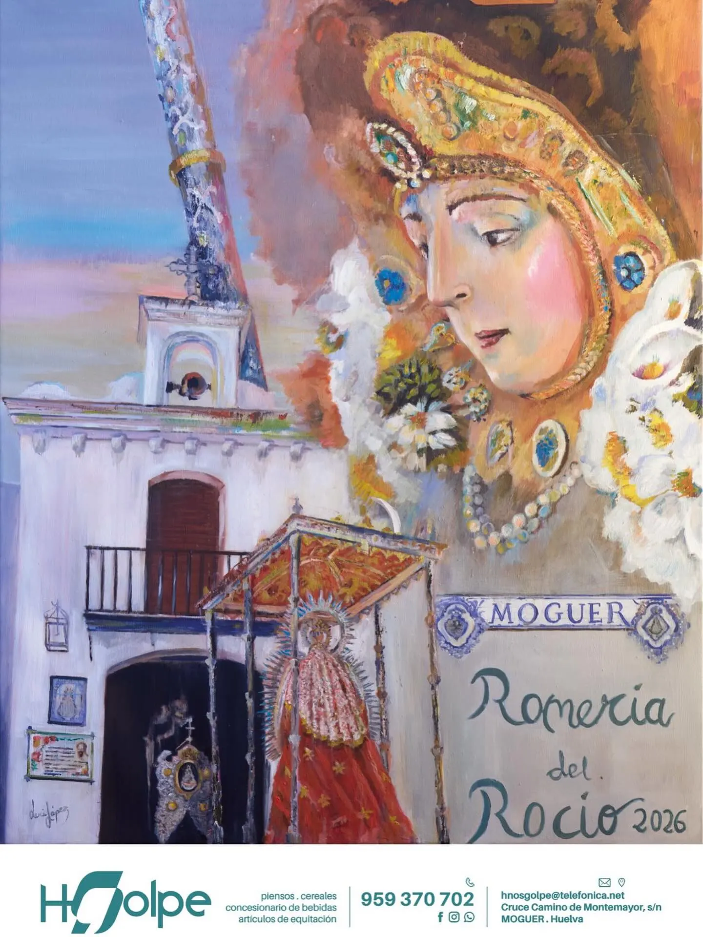 Carteles que dicen rocio Moguer 2026-11